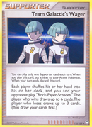Team Galactic's Wager (115/123) [Diamond & Pearl: Mysterious Treasures] - Destination Retro