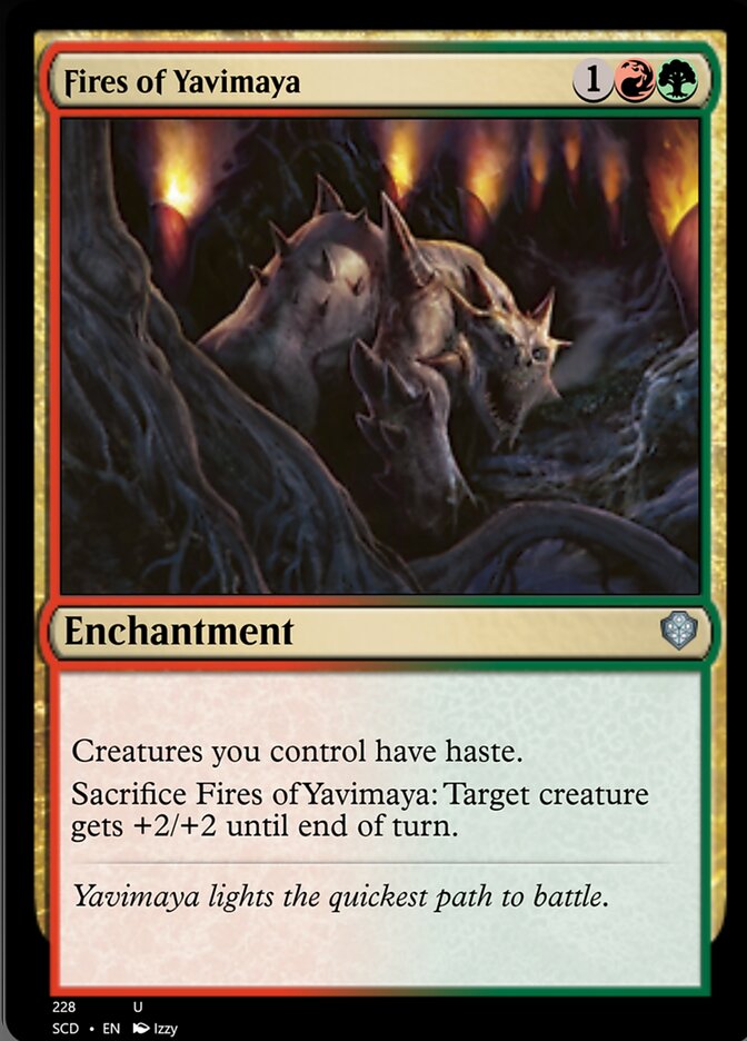 Fires of Yavimaya [Starter Commander Decks] - Destination Retro
