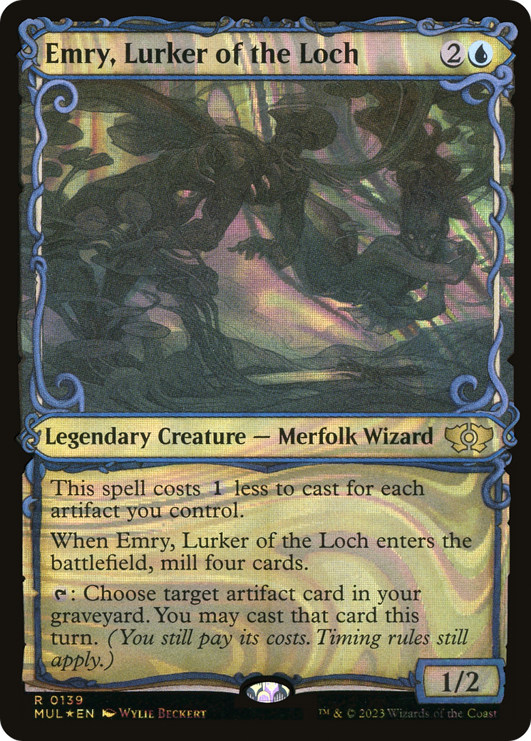 Emry, Lurker of the Loch (Halo Foil) [Multiverse Legends] - Destination Retro