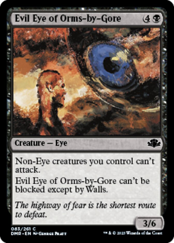 Evil Eye of Orms-by-Gore [Dominaria Remastered] - Destination Retro