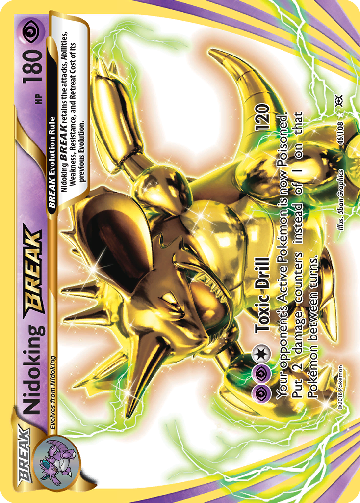Nidoking BREAK (46/108) [XY: Evolutions] - Destination Retro