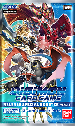 DIGIMON CARD GAME - VERSION 1.5 - BOOSTER PACK - Destination Retro