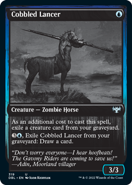 Cobbled Lancer [Innistrad: Double Feature] - Destination Retro
