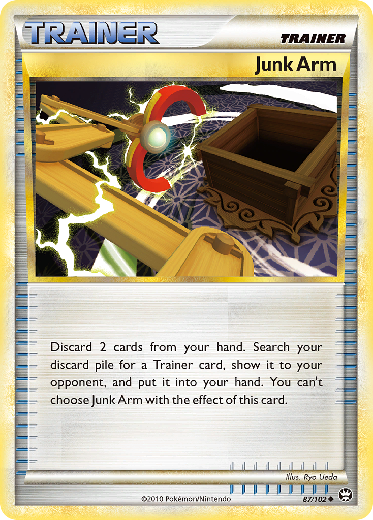 Junk Arm (87/102) [HeartGold & SoulSilver: Triumphant] - Destination Retro