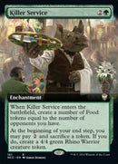 Killer Service (Extended Art) [Streets of New Capenna Commander] - Destination Retro