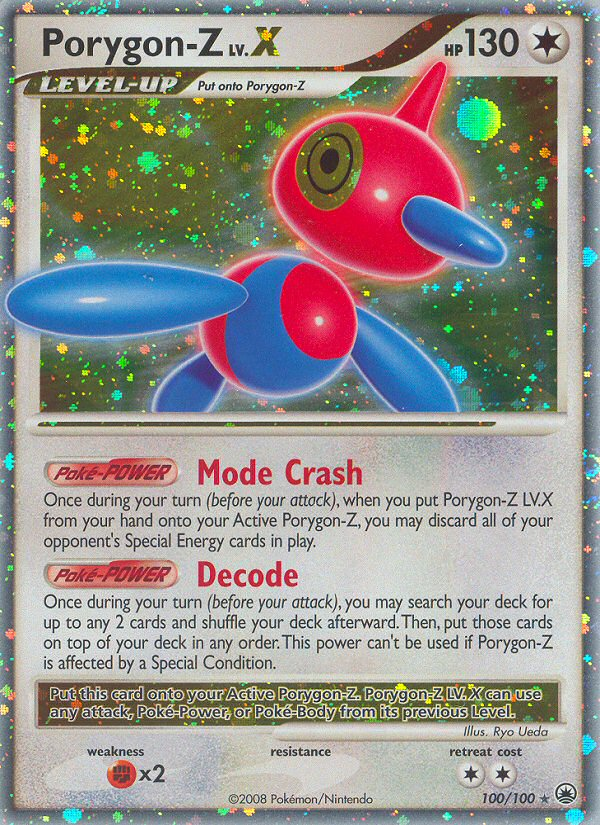Porygon-Z LV.X (100/100) [Diamond & Pearl: Majestic Dawn] - Destination Retro