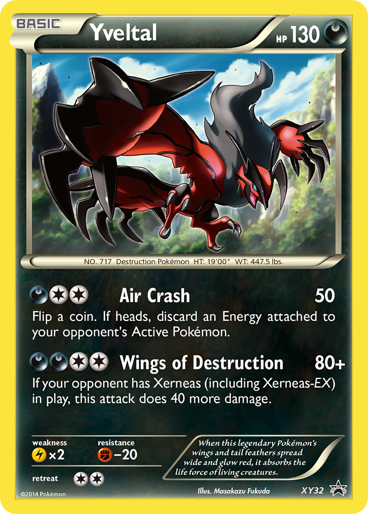 Yveltal (XY32) [XY: Black Star Promos] - Destination Retro