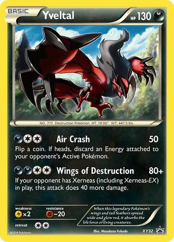 Yveltal (XY32) [XY: Black Star Promos] - Destination Retro