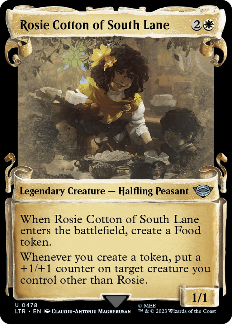 Rosie Cotton of South Lane [The Lord of the Rings: Tales of Middle-Earth Showcase Scrolls] - Destination Retro