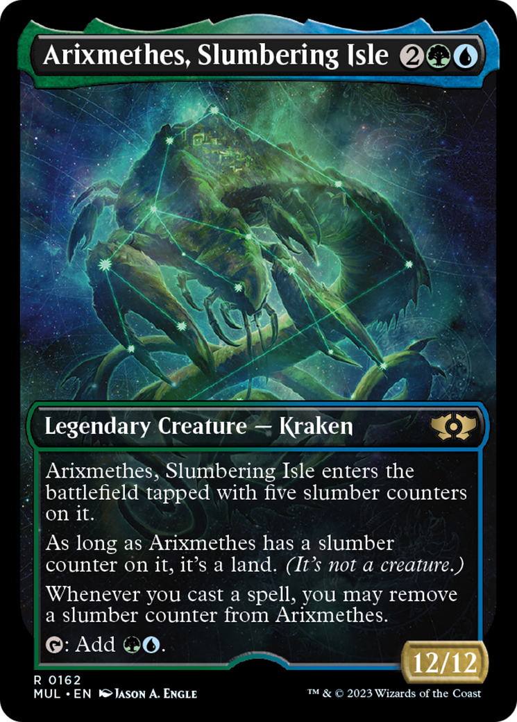 Arixmethes, Slumbering Isle (Halo Foil) [Multiverse Legends] - Destination Retro