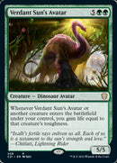 Verdant Sun's Avatar [Commander 2021] - Destination Retro