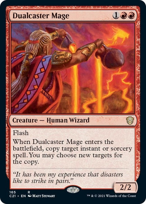 Dualcaster Mage [Commander 2021] - Destination Retro