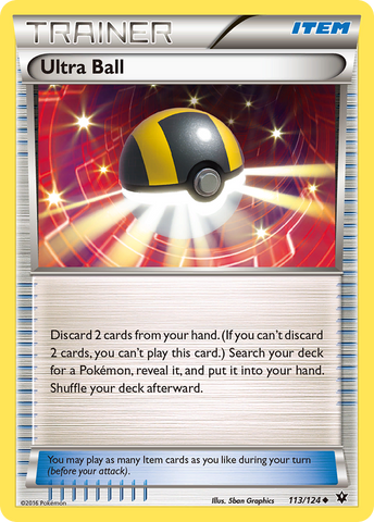 Ultra Ball (113/124) [XY: Fates Collide] - Destination Retro
