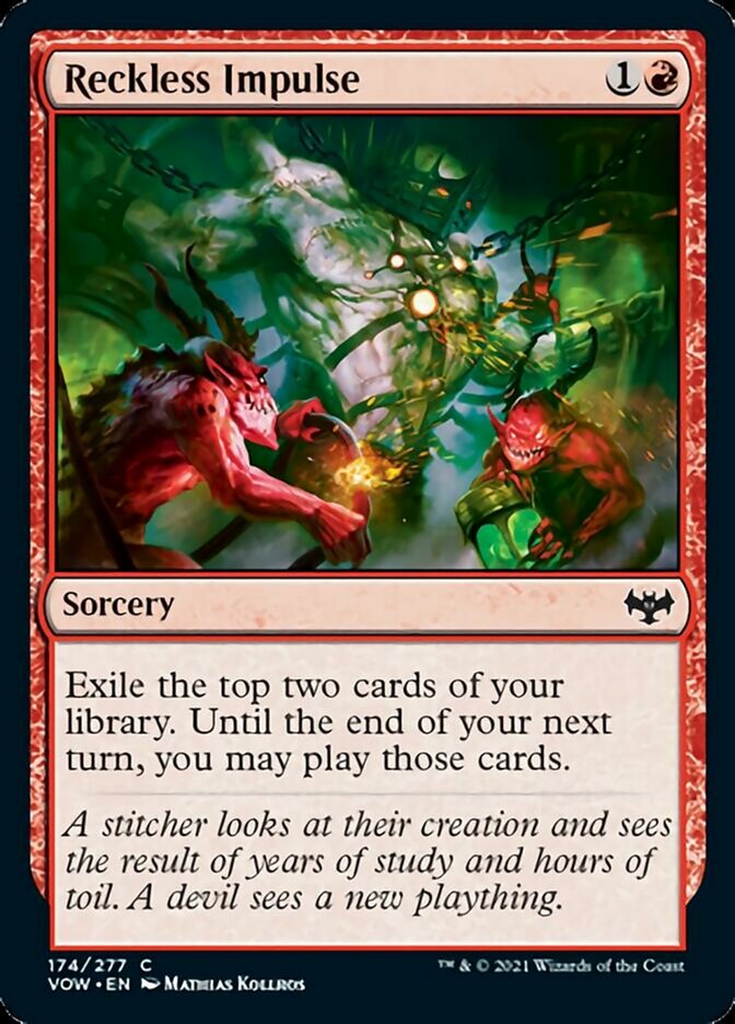 Reckless Impulse [Innistrad: Crimson Vow] - Destination Retro