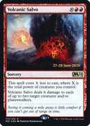 Volcanic Salvo  [Core Set 2021 Prerelease Promos] - Destination Retro