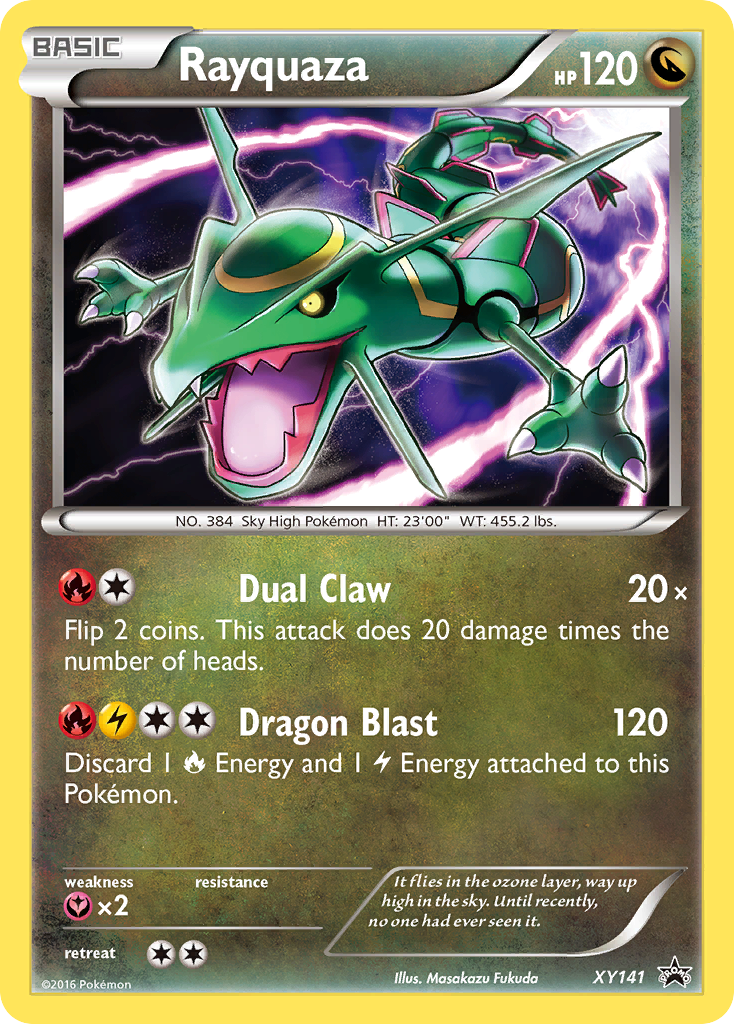 Rayquaza (XY141) [XY: Black Star Promos] - Destination Retro