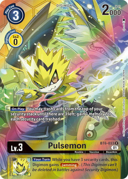 Pulsemon [BT6-033] (Alternate Art) [Double Diamond] - Destination Retro