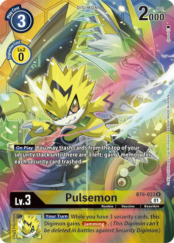 Pulsemon [BT6-033] (Alternate Art) [Double Diamond] - Destination Retro