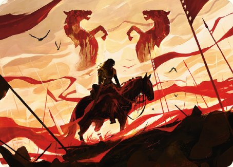 Merry, Esquire of Rohan Art Card [The Lord of the Rings: Tales of Middle-earth Art Series] - Destination Retro