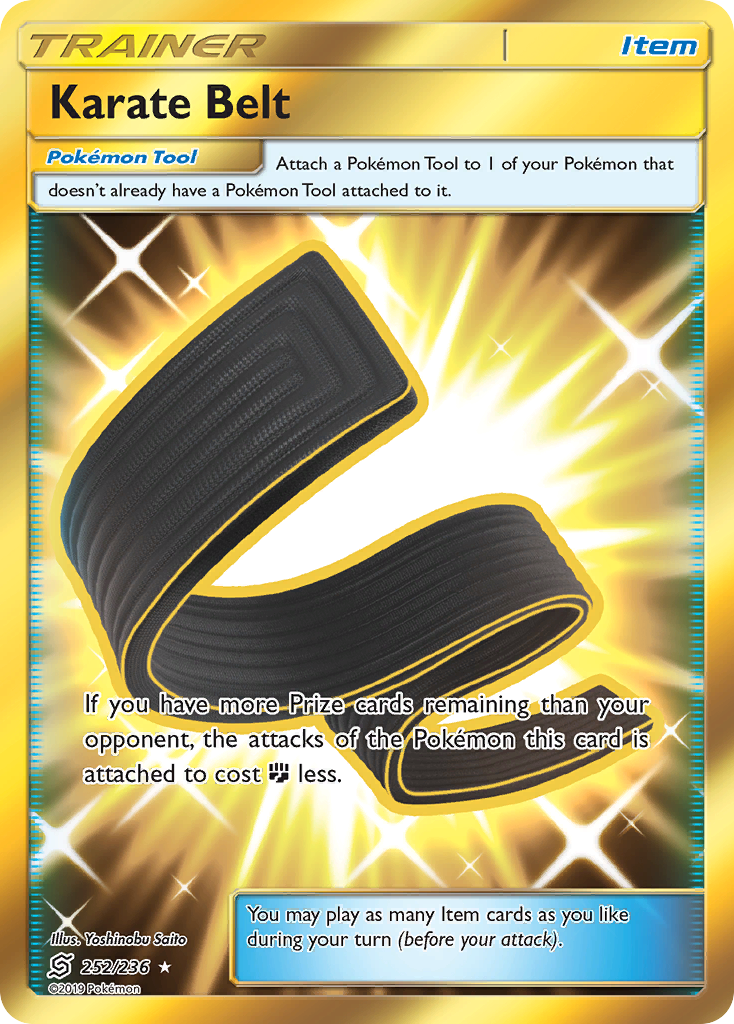 Karate Belt (252/236) [Sun & Moon: Unified Minds] - Destination Retro