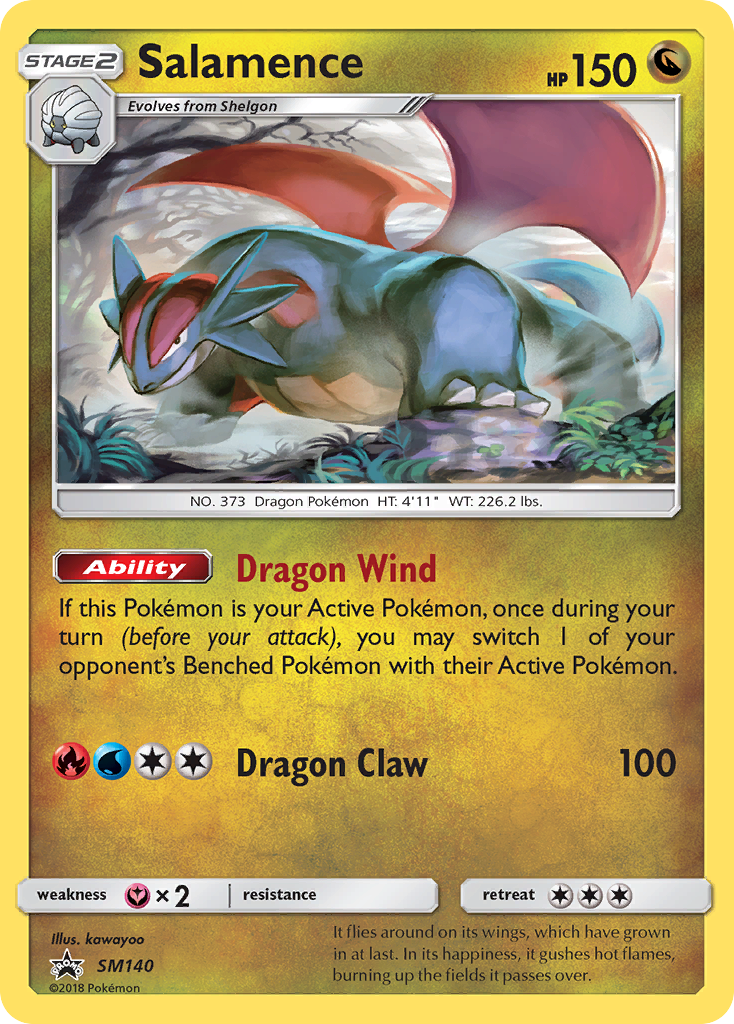 Salamence (SM140) [Sun & Moon: Black Star Promos] - Destination Retro