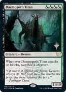 Daemogoth Titan (Promo Pack) [Strixhaven: School of Mages Promos] - Destination Retro