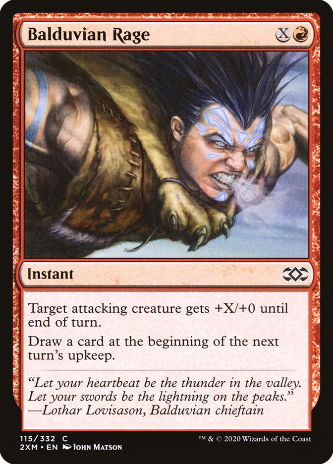 Balduvian Rage [Double Masters] - Destination Retro