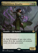 Deathbloom Ritualist (Extended Art) [The Brothers' War] - Destination Retro