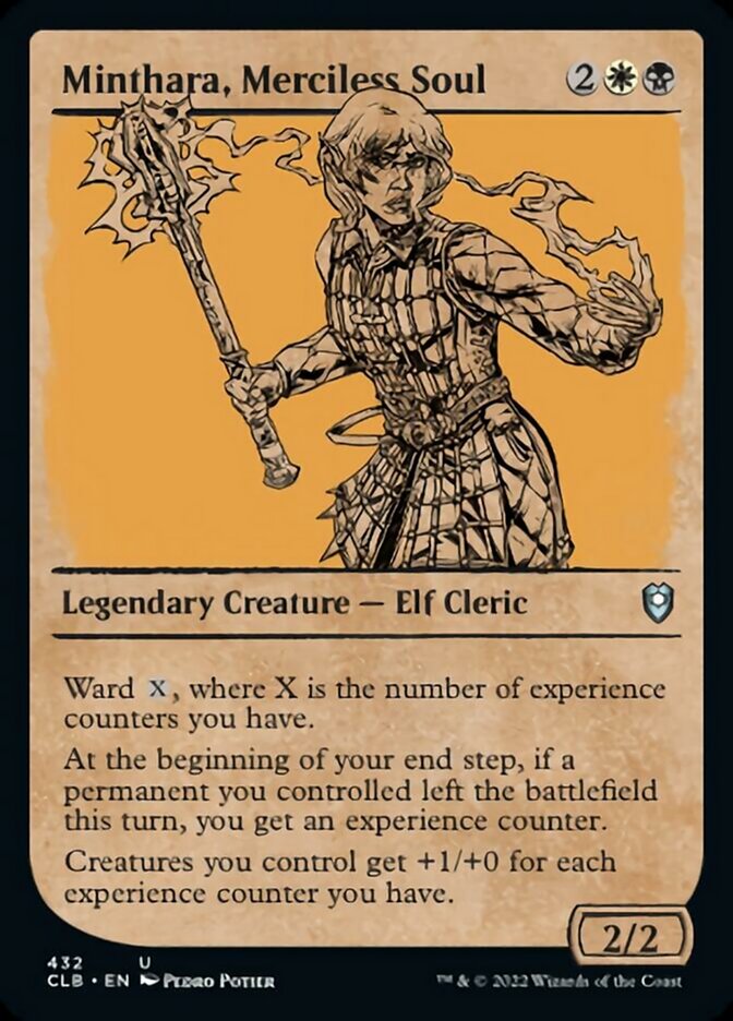 Minthara, Merciless Soul (Showcase) [Commander Legends: Battle for Baldur's Gate] - Destination Retro