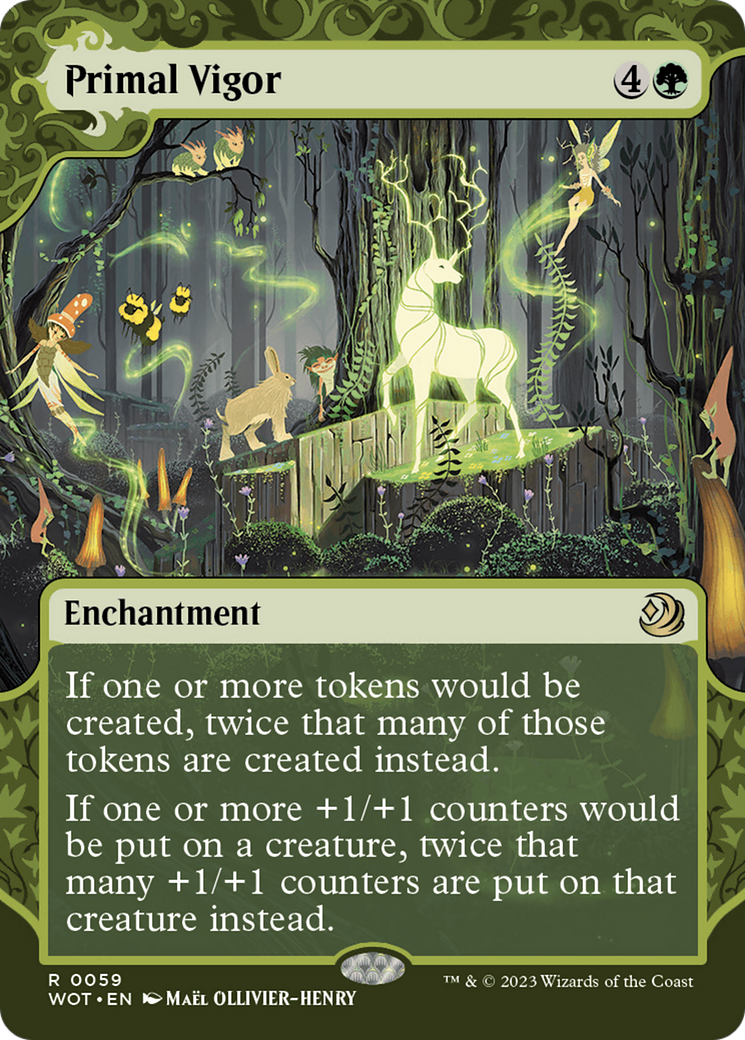 Primal Vigor [Wilds of Eldraine: Enchanting Tales] - Destination Retro