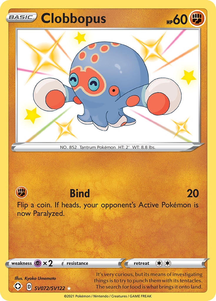 Clobbopus (SV072/SV122) [Sword & Shield: Shining Fates] - Destination Retro
