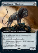 Sparkhunter Masticore (Extended Art) [Core Set 2021] - Destination Retro