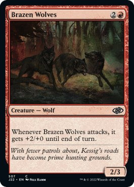 Brazen Wolves [Jumpstart 2022] - Destination Retro