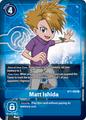 Matt Ishida [BT1-086] (Buy-A-Box Promo) [Release Special Booster Ver.1.0 Promos] - Destination Retro