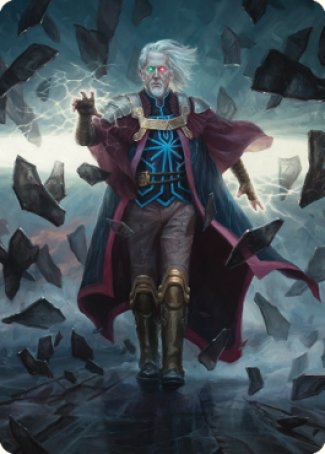 Urza, Planeswalker Art Card [The Brothers' War Art Series] - Destination Retro