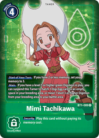 Mimi Tachikawa [BT1-089] (Buy-A-Box Promo) [Release Special Booster Ver.1.0 Promos] - Destination Retro