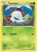 Larvesta (14/114) [XY: Steam Siege] - Destination Retro