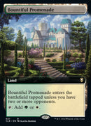 Bountiful Promenade (Extended Art) [Commander Legends: Battle for Baldur's Gate] - Destination Retro