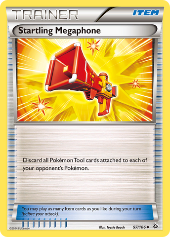 Startling Megaphone (97/106) [XY: Flashfire] - Destination Retro