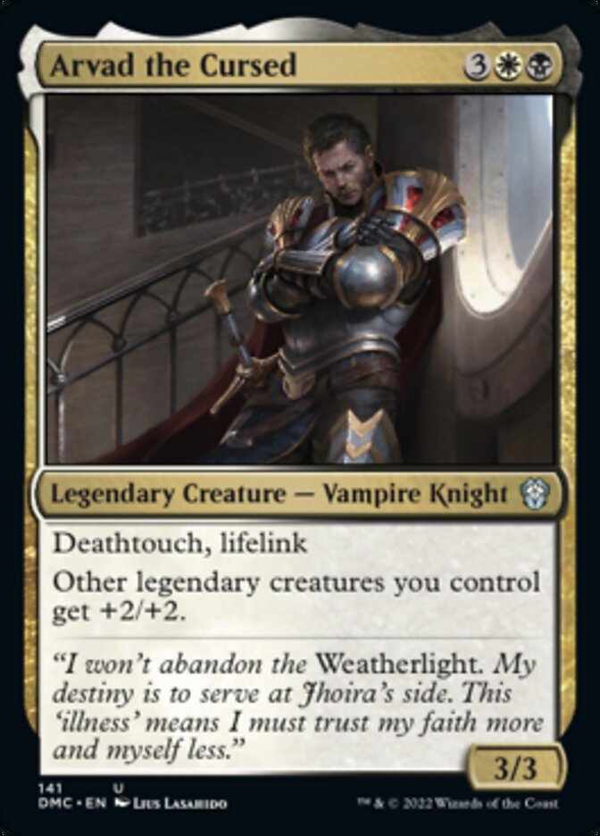 Arvad the Cursed [Dominaria United Commander] - Destination Retro