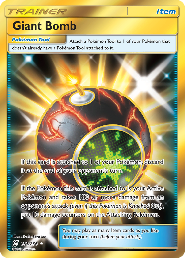 Giant Bomb (251/236) [Sun & Moon: Unified Minds] - Destination Retro