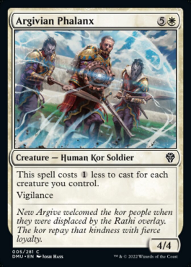 Argivian Phalanx [Dominaria United] - Destination Retro