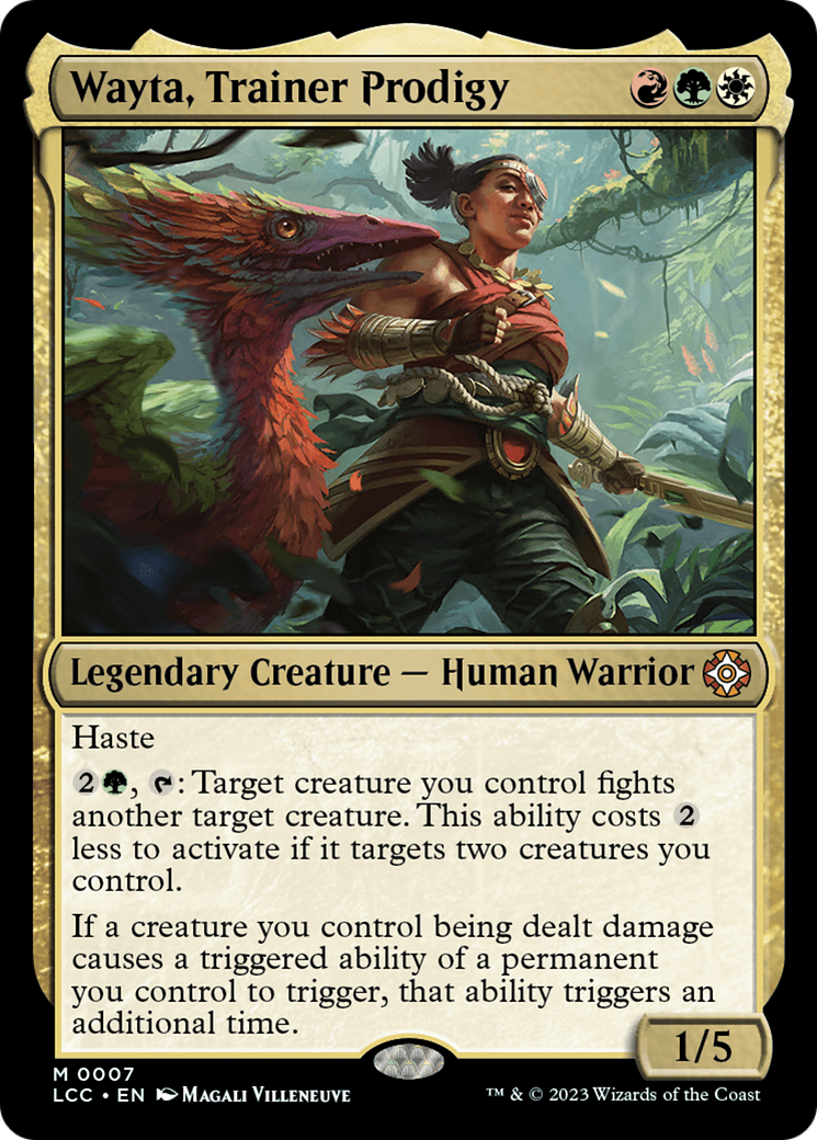 Wayta, Trainer Prodigy [The Lost Caverns of Ixalan Commander] - Destination Retro