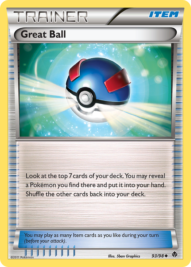 Great Ball (93/98) [Black & White: Emerging Powers] - Destination Retro
