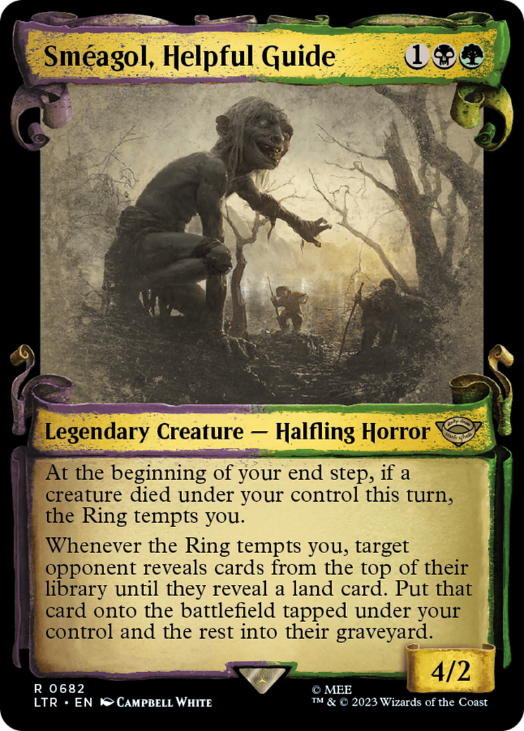Smeagol, Helpful Guide [The Lord of the Rings: Tales of Middle-Earth Showcase Scrolls] - Destination Retro