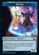 Cat // Wizard Double-sided Token [Streets of New Capenna Tokens] - Destination Retro