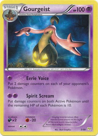 Gourgeist (2/30) [XY: Trainer Kit - Sylveon & Noivern] - Destination Retro
