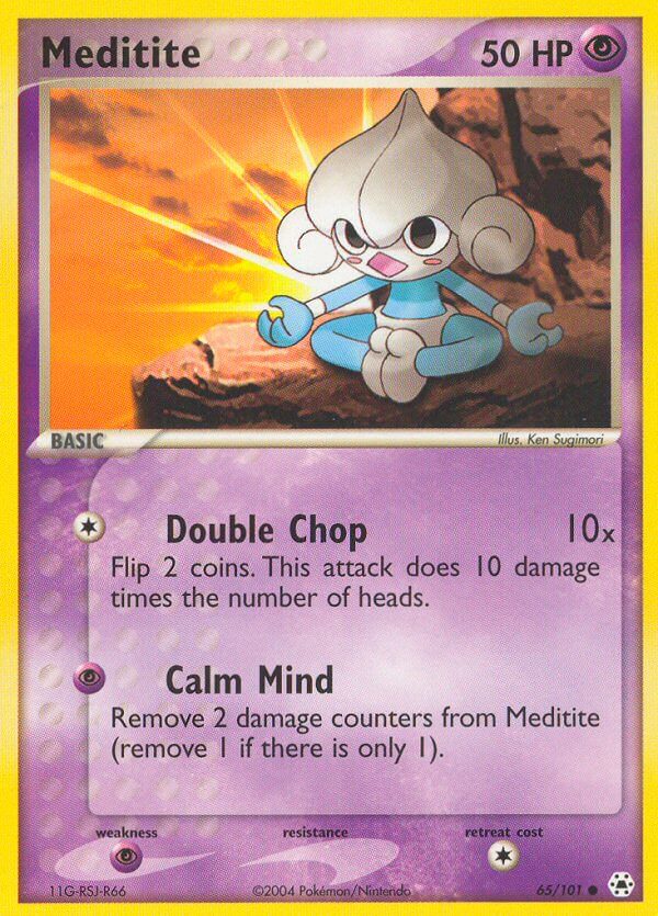 Meditite (65/101) [EX: Battle Stadium] - Destination Retro
