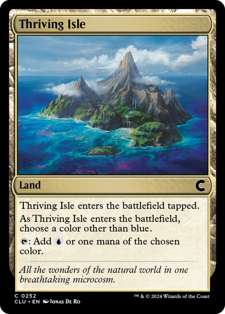 Thriving Isle [Ravnica: Clue Edition] - Destination Retro