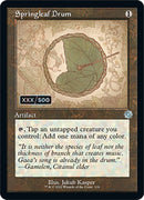 Springleaf Drum (Retro Schematic) (Serial Numbered) [The Brothers' War Retro Artifacts] - Destination Retro